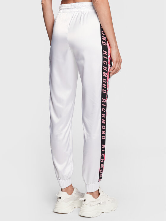 John Richmond John Richmond Pantaloni da tuta UWP23005PA Bianco Modern Fit