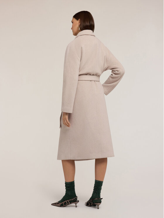 Motivi Motivi Cappotto invernale 0077W000114N002 Beige chiaro Regular Fit