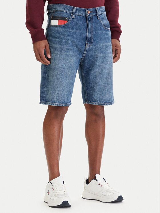 Tommy Jeans Pantaloni scurți de blugi Otis DM0DM22991 Albastru Regular Fit