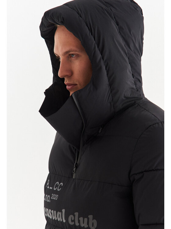 Pako Lorente Pako Lorente Kurtka zimowa C22WF-5X-017 Czarny Regular Fit