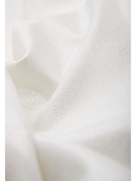 Ombre Ombre Sukienka wieczorowa LA-OM-DLR338 Biały Slim Fit