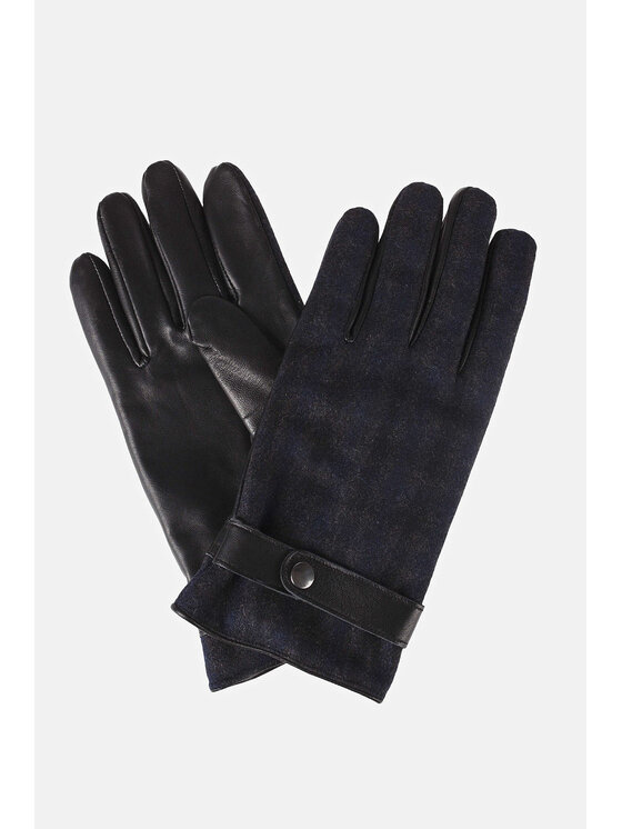 Lancerto Lancerto Rękawiczki Męskie RK090219000001 Czarny