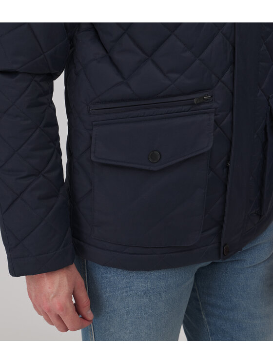 Lee Cooper Lee Cooper Kurtka przejściowa HERMES Granatowy Regular Fit
