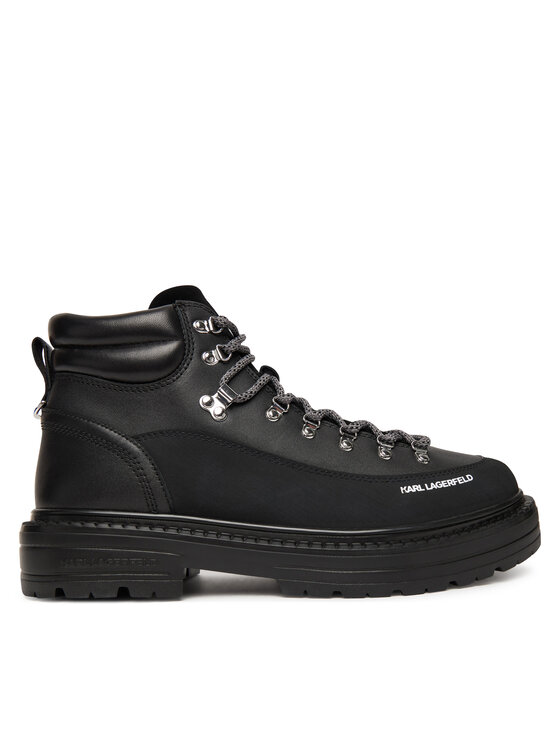 KARL LAGERFELD KARL LAGERFELD Schnürstiefeletten Miles KL10245 Schwarz