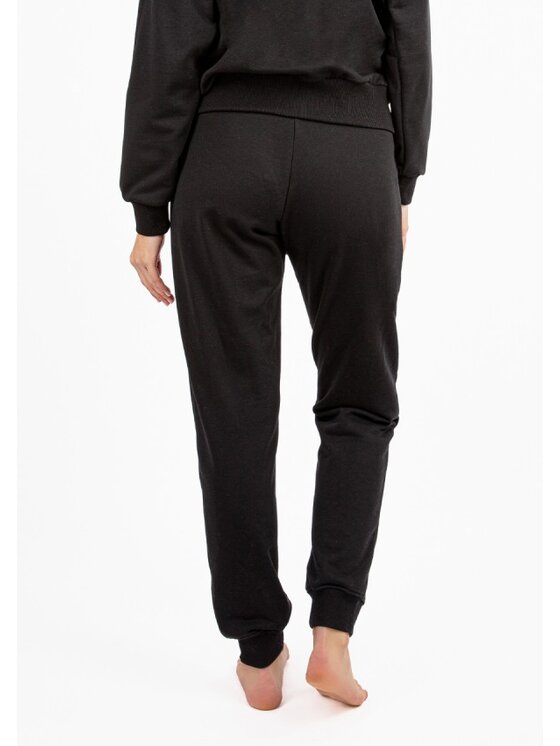 DKaren Sport DKaren Sport Spodnie dresowe DK-K-B21 Czarny Classic Fit