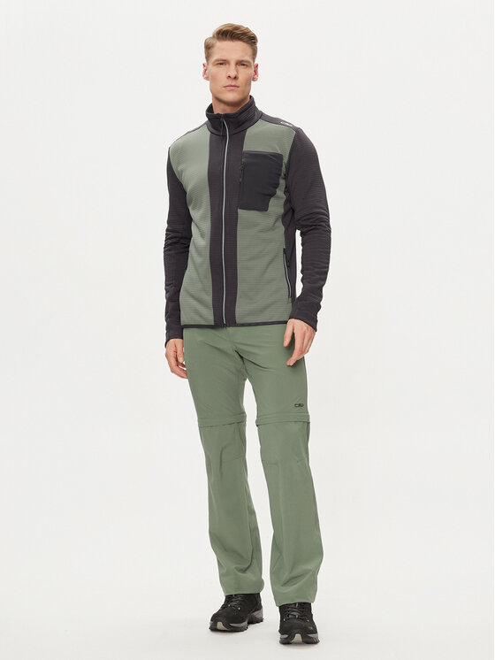 CMP CMP Flis 34G7597 Kaki Regular Fit