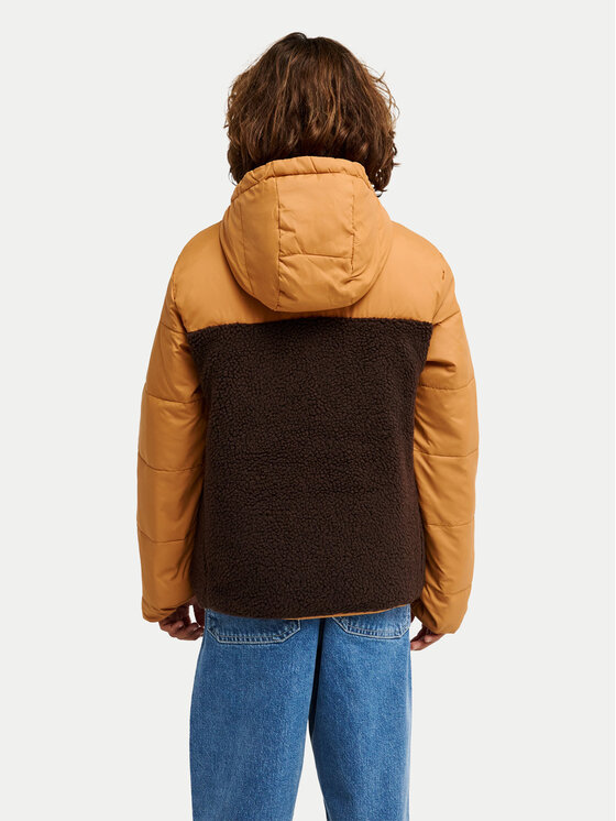 Quiksilver Quiksilver Télikabát Scaly Reversible EQBJK03347 Narancssárga Regular Fit