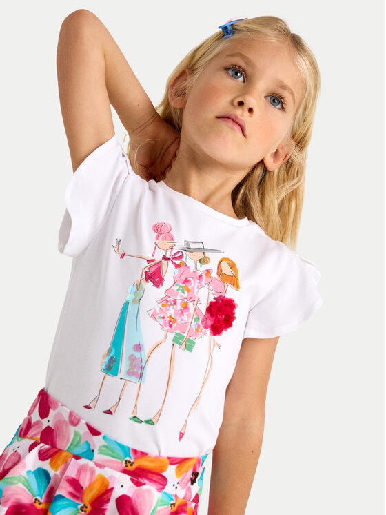 Mayoral Mayoral T-shirt 3004 Bijela Regular Fit