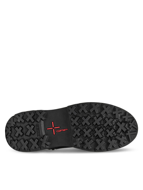 Geox Geox Botine D Lamidie + Grip Abx D46XMD 00043 C9999 Negru