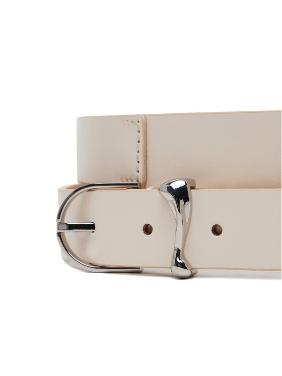 Calvin Klein Calvin Klein Curea de Damă Ck Must Organic Loop Belt 25Mm K60K613234 Alb