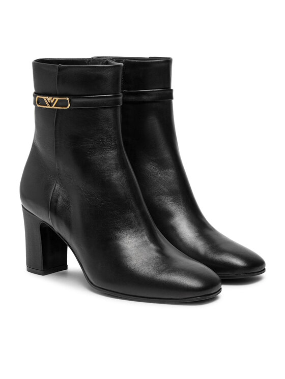 Emporio Armani Emporio Armani Botki X3N185 XF271 00002 Czarny