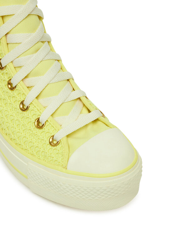 Converse Converse Кеди Chuck Taylor All Star Lift Platform Knit A14967C Жовтий