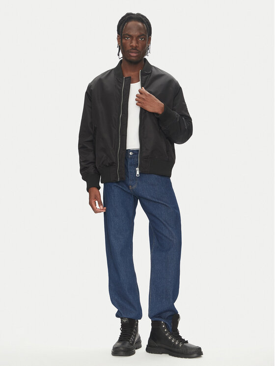 HUGO HUGO Bomberjacke Biero 2531 50548696 Schwarz Regular Fit