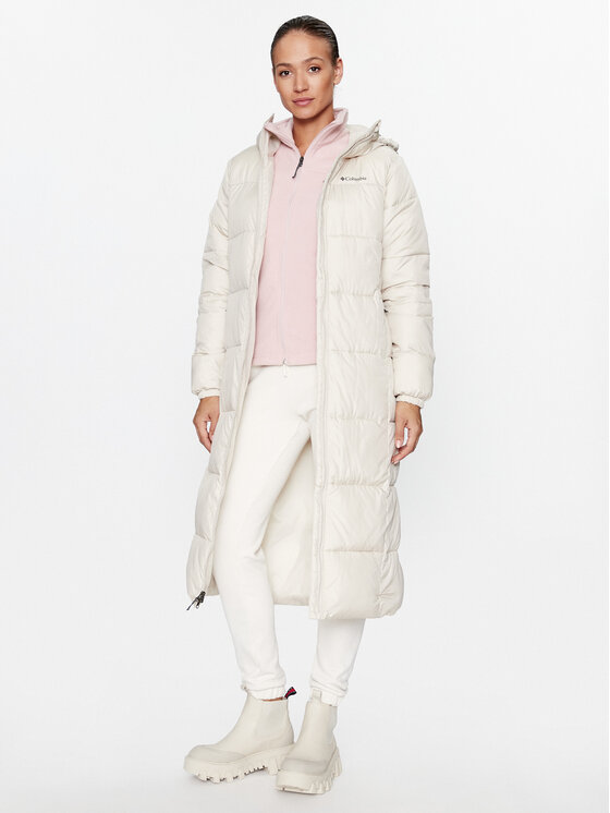 Columbia Columbia Zimní bunda Puffect™ Long Jacket Hnědá Regular Fit