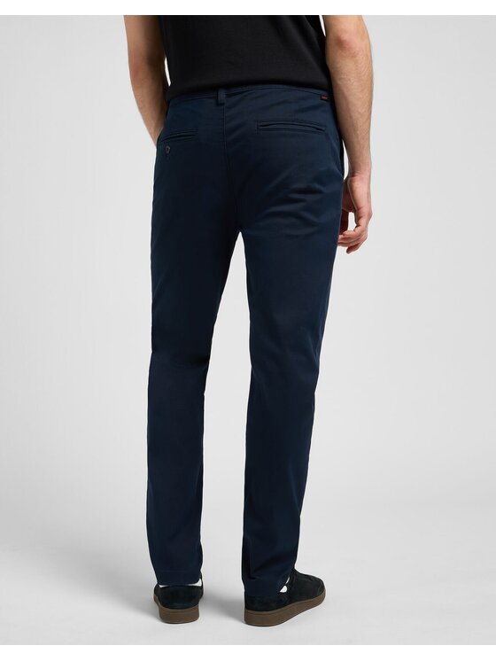 Lee Lee Jeansy REGULAR CHINO Niebieski Straight Leg