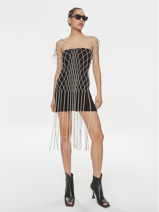 Marella Sieťovaná vesta Idina 2413741012 Zlatá Regular Fit