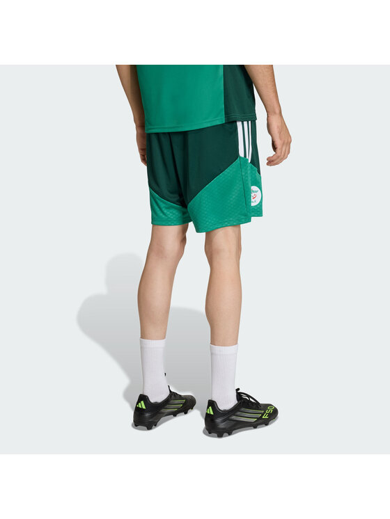 adidas adidas Szorty sportowe 161666 Zielony Regular Fit
