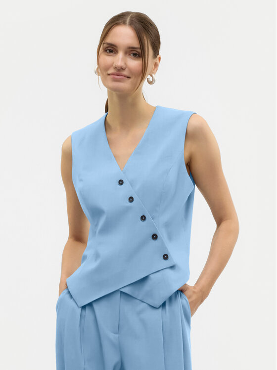 Vero Moda Vero Moda Vesta Liba 10324631 Modrá Regular Fit