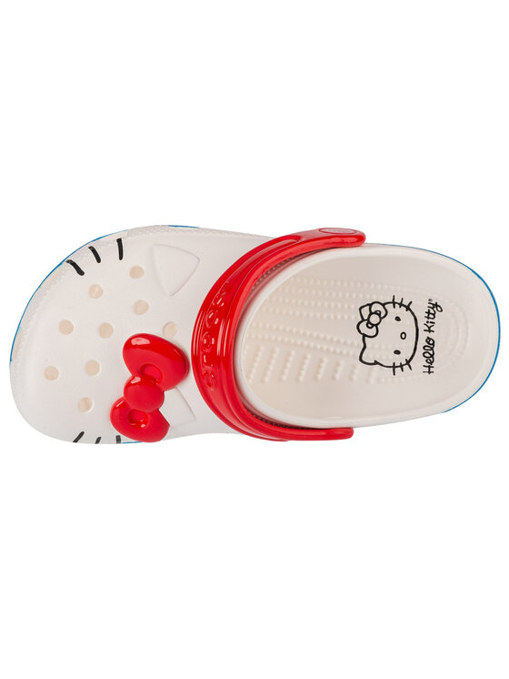 Crocs Crocs Klapki Hello Kitty Biały