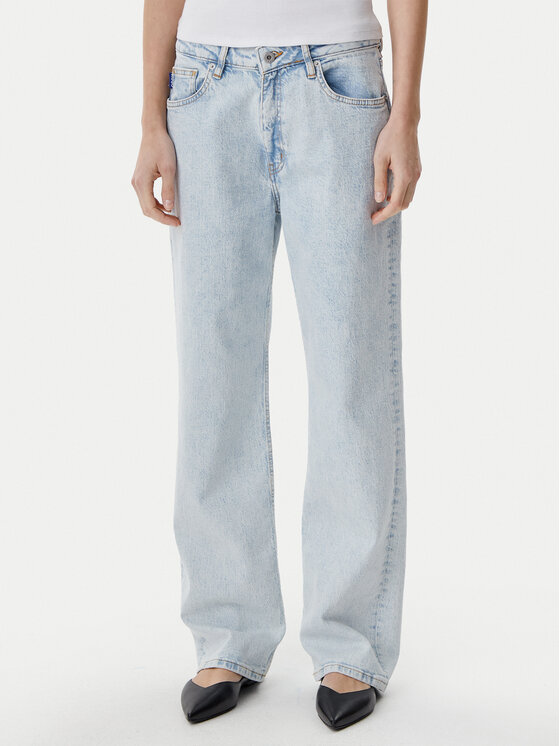 HUGO Jeans Elyah 50520605 Celeste Regular Fit, taglia : 30_32