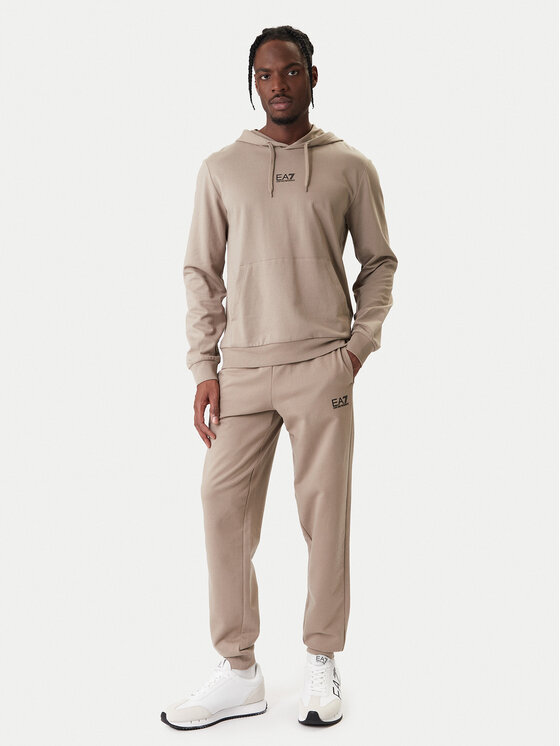 EA7 Emporio Armani EA7 Emporio Armani Mikina 8NPM32 PJVRZ U6167 Béžová Regular Fit