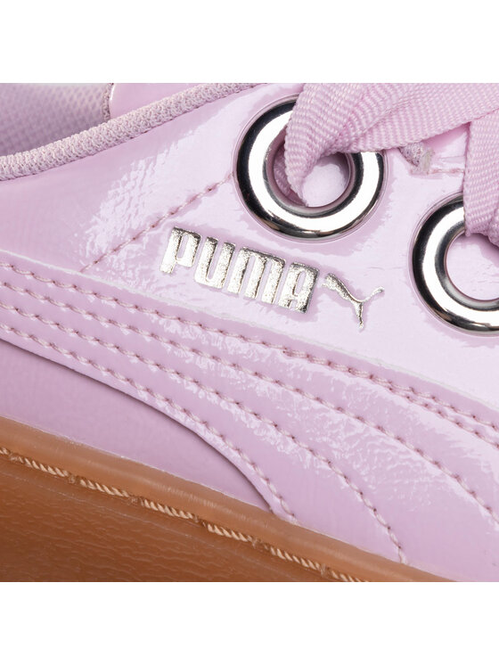 Puma basket shop platform tween jr