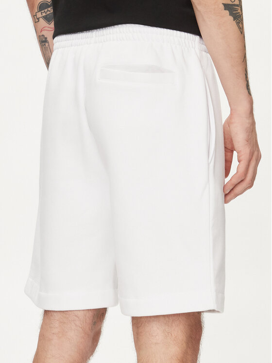 Lacoste Lacoste Szorty sportowe GH9627 Biały Regular Fit