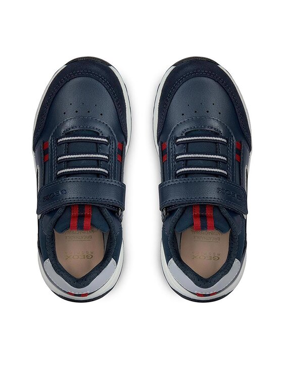 Geox Geox Sneakersy J Briezee Boy J36GMA 054FU C4244 D Granatowy