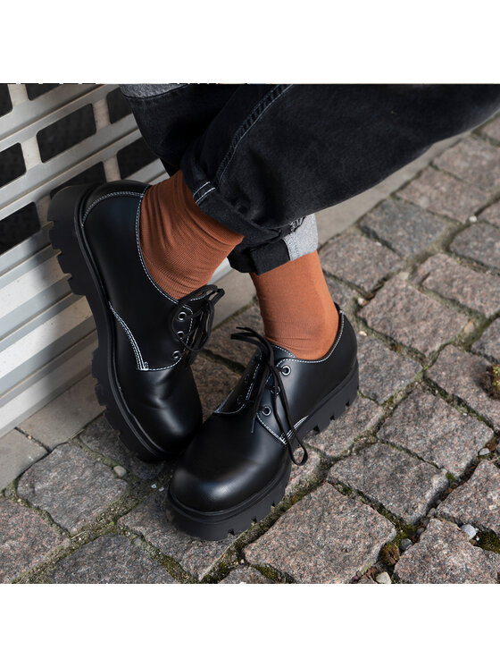 Zooksy Zooksy Skarpety wysokie unisex Basic Brązowy