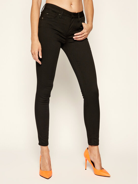 Liu Jo Liu Jo Jeansy WXX035 T7144 Czarny Slim Fit