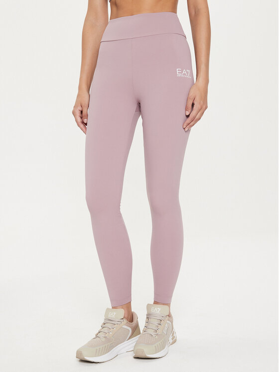 EA7 Emporio Armani Legíny 6DTP21 TJKLZ 1341 Ružová Slim Fit