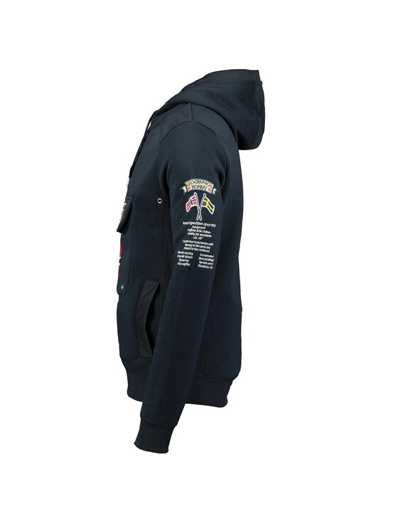 Geographical Norway Geographical Norway Bluza WW2489H/GN-NAVY Granatowy Regular Fit