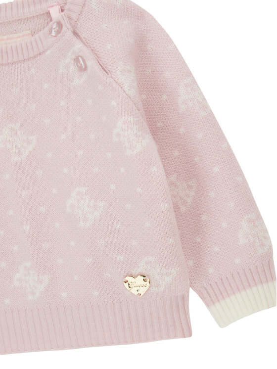Guess Guess Set džemper, hlače i portikla A6BG03 Z1320 Krem Regular Fit