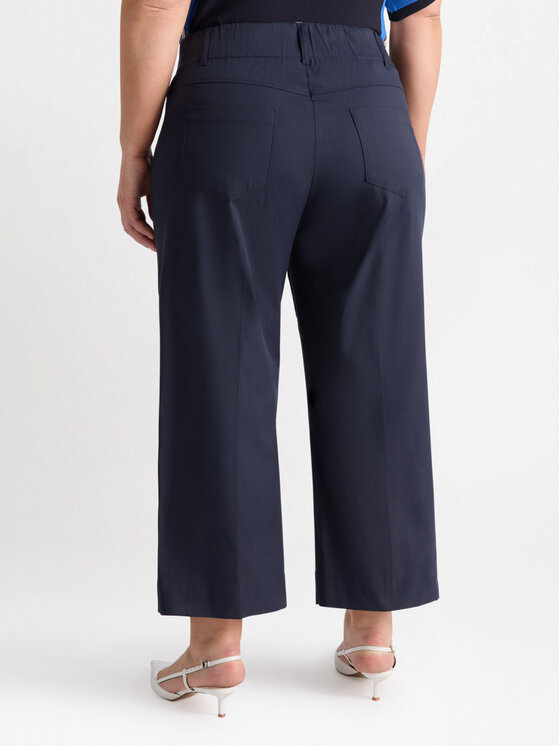 Fiorella Rubino Fiorella Rubino Pantaloni di tessuto P115T004804N034 Blu Cropp Fit