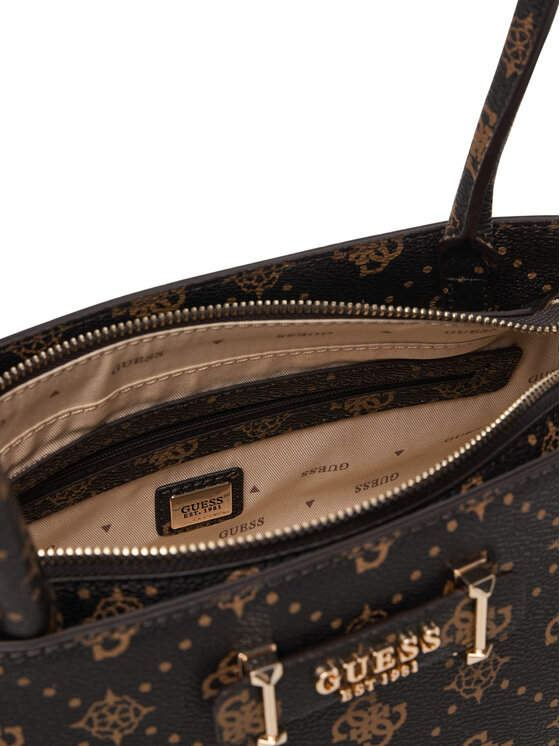 Guess Guess Kabelka Carrie Logo HWGP98 98080 Hnědá