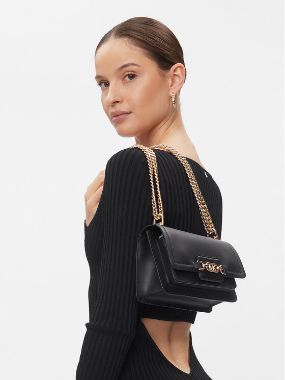 MICHAEL Michael Kors MICHAEL Michael Kors Ročna torba Xs Body 32S2G7HC0L Črna