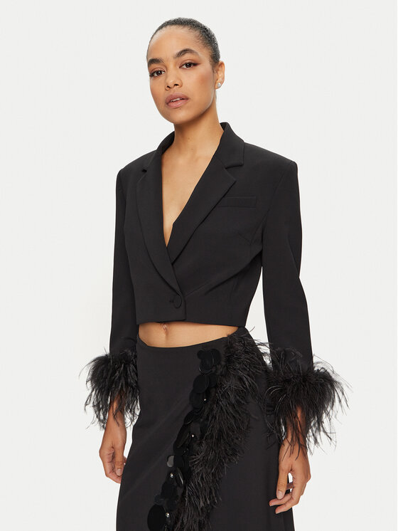 PINKO PINKO Σακάκι 102865 A1JX Μαύρο Regular Fit