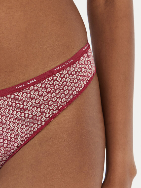 Ysabel Mora Ysabel Mora Комплект стрінгів 19007 Бордовий