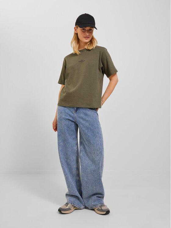 JJXX JJXX Marškinėliai 12241203 Žalia Loose Fit