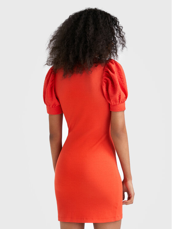 Desigual Desigual Повсякденна сукня Valentina 22WWVK78 Червоний Slim Fit