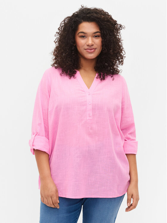 Zizzi Zizzi Palaidinė CA02361A Rožinė Regular Fit