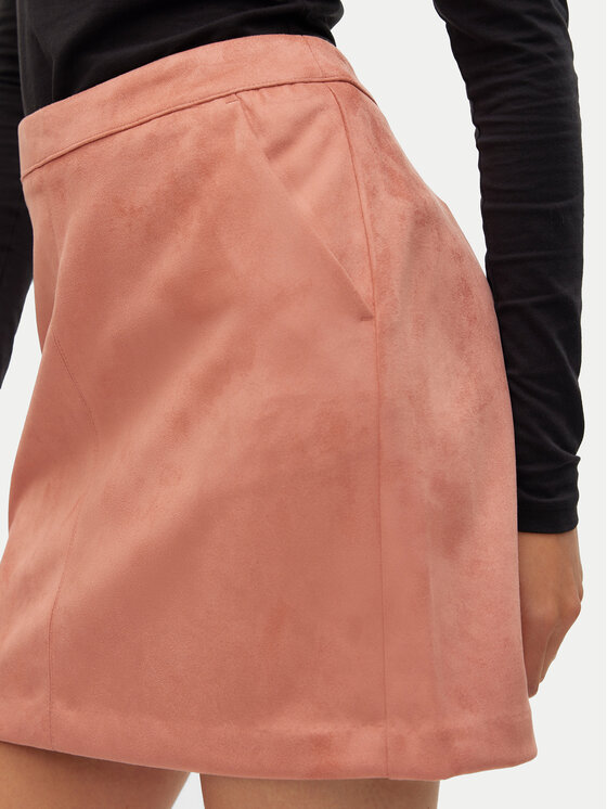 Vero Moda Vero Moda Mini sijonas Donnadina 10210430 Rožinė Regular Fit
