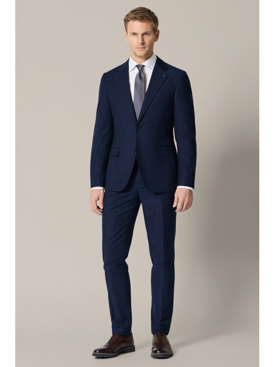 Lancerto Lancerto Garnitur Siracusa GA073126000001 Granatowy Slim Fit