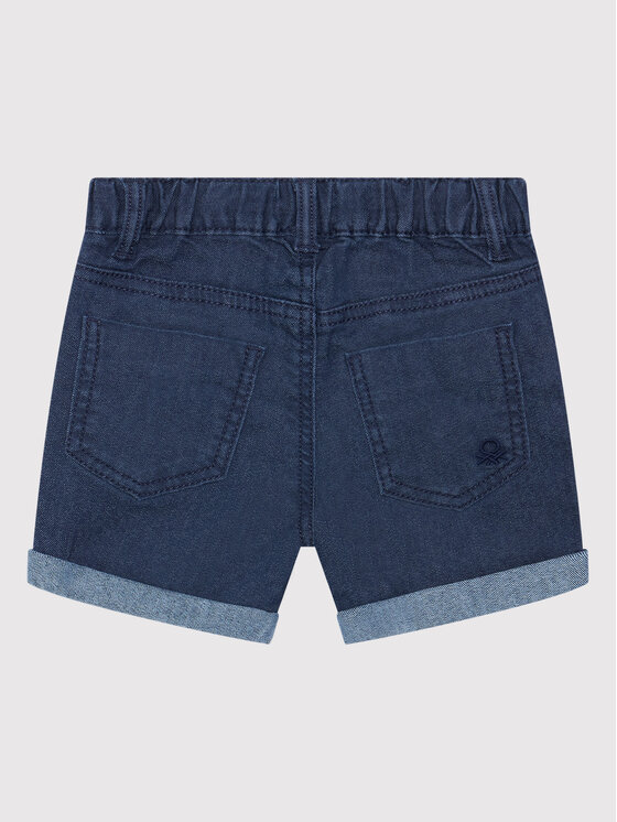 United Colors Of Benetton United Colors Of Benetton Szorty jeansowe 4KV959G50 Niebieski Slim Fit
