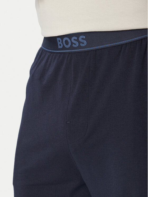BOSS BOSS Dres 365 Long Set 50566976 Niebieski Regular Fit