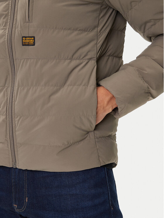 G-Star Raw G-Star Raw Зимно яке Foundation D24276-D518 Зелен Regular Fit