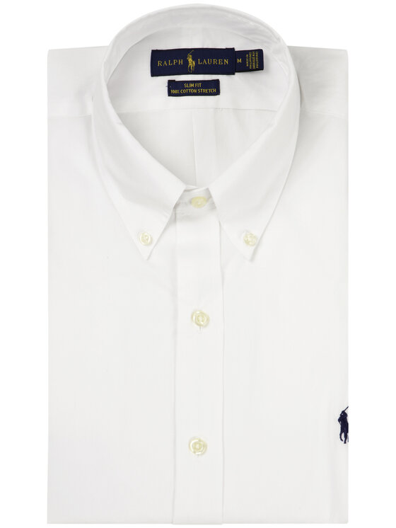 Polo Ralph Lauren Polo Ralph Lauren Cămașă Classics 710705269 Alb Slim Fit