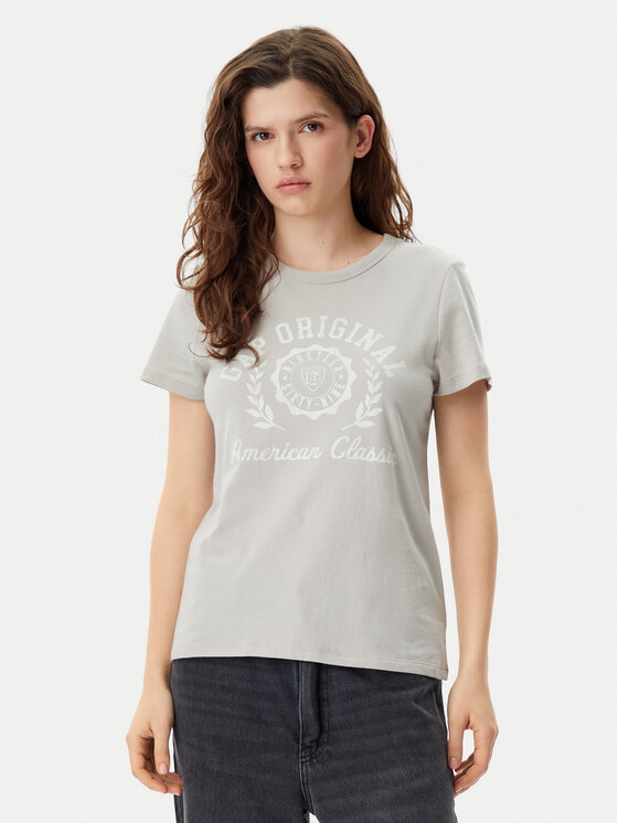 Gap Gap Marškinėliai 723653-08 Smėlio Regular Fit