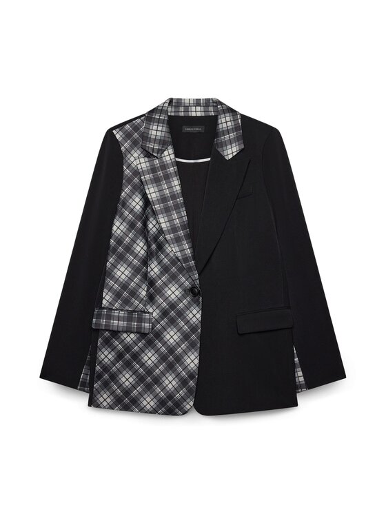 Fiorella Rubino Fiorella Rubino Marynarka Q062T000316N0Z3 Czarny Regular Fit