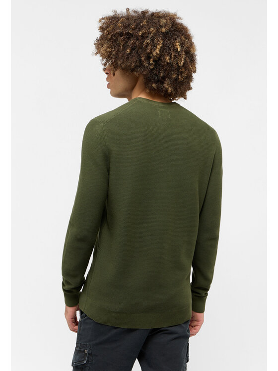 Mustang Mustang Sweter ELLIOT Zielony Regular Fit